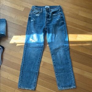 Pistols Blue Distressed Jeans size 24